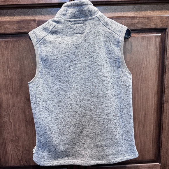 Simply Southern Gray Fleece‎ Vest Women’s Size S | Cozy Full Zip Outerwear - Picture 3 of 8